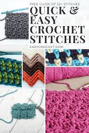 Some, new to crochet will find this tutorial a. 22 Basic Crochet Stitches To Learn Easy Crochet