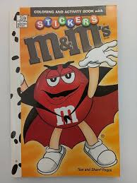 If your child loves interacting. M M S Red Halloween With Sticker 0600639928425 Amazon Com Books