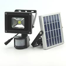 10w Cob Led Solar Motion Light Led Flood Security Garden Light Pir Motion Sensor Led Solar Light Waterproof Solar Lamps Aliexpress