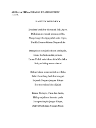 Home › pantun kemerdekaan › pantung perjuangan. Pantun Kemerdekaan Sekolah Rendah
