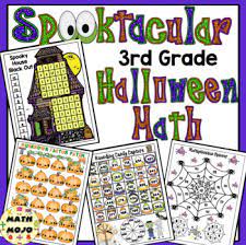 3rd Grade Halloween Math Activities 3rd Grade Math Games And Centers
