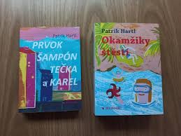 Kniha prvok, šampón, tečka a karel je jeho literární prvotinou. Patrik Hartl Prvok Sampon Tecka A Karel Okamziky Stesti 2 Knihy Aukro