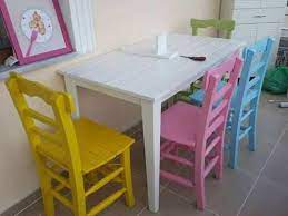 Tubix ahşap katlanır masa sandalye takımı so00508. Ahsap Masa Sandalye Renkli Cafe Masa Sandalyeci