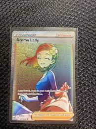 Aroma Lady Rainbow Rare 221/203 Evolving Skies Pokémon Card English | eBay