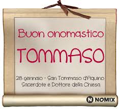 San giuliano di cuenca, vescovo; Onomastico Del Nome Tommaso