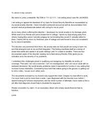 As mentioned, a sample disability appeals. How To Write An Appeal Letter To Social Security Disability