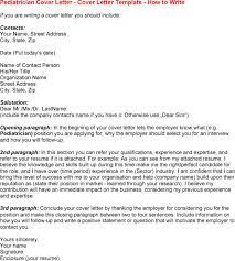 Cover letter examples see perfect cover letter samples that get jobs. Pediatrics Physician Cover Letter July 2021