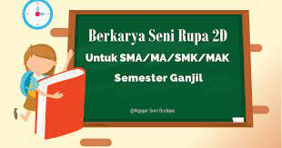 Kanvas merupakan sarana yang wajib digunakan untuk melukis dengan cat minyak. Berkarya Seni Rupa Dua Dimensi 2d Materi Seni Rupa Kelas X Sma Smk Ma Mak Ngajar Seni Budaya