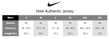 Nike Nba Jersey Size Chart Www Bedowntowndaytona Com