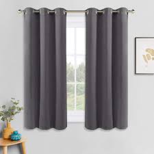 Blackout curtains should block out light so you can rest easy. Width 42 X Depth 63 Room Darkening Blackout Curtain Panels For Living Room Nursery Grey Window Blinds For Home Decoration Pony Dance Blackout Curtain Eyelet Set Of 2 Grey Nursery Baby Products Cate Org