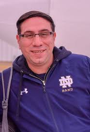 Sam Sanchez and The University of Notre Dame's Marching Band