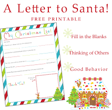Free download & print free santa letter & envelope printable | best friends for frosting. Writing A Letter To Santa Free Printable One Beautiful Home