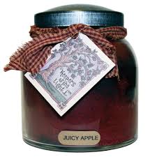 Keepers Of The Light Juicy Apple Glass Candle Jp08 The Home Depot