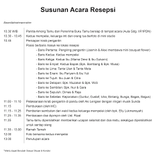 Susunan panitia pernikahan dan tugasnya. Assalamualaikum 2017