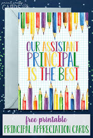Four Free Printable Principal Appreciation Cards For Your School Administrators Great Fo Principal Appreciation Teacher Appreciation Cards Appreciation Cards