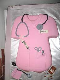 Nursing Scrub Cake Baby Shower Cakes Beach Cakes Military Cake