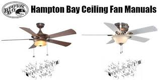 hton bay ceiling fan manuals