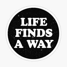 Life, uh, found a way in 1993's jurassic park as jeff goldblum found a way back into our hearts. Life Finds A Way Gifts Merchandise Redbubble