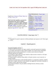 Csurulya csongor anul ii, seria (1) din legea 71/2011 6. Noul Cod Civil