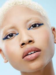 Your Guide To Spring S Coolest Makeup Trend Blue Eye Makeup Blue Makeup Eyeliner Inspiration