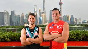 But the dominance hasn't only come with the power at home in adelaide as they have never lost in metricon stadium. Afl 2018 China Game Gold Coast V Port Adelaide Has Novelty Worn Off The Courier Mail
