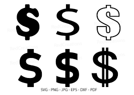 Download Dollar Sign Svg Money Clipart Graphic By Redcreations Creative Fabrica