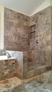 Photo Of Ensotile Stone Mountain Ga United States Silver Travertine Stone Shower Stone Shower Travertine Stone Stone Mountain