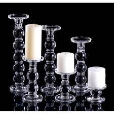Functional and decorative, these votive holders add a subtle accent and accommodate a votive comfortably and safely. Gorgeous Crystal Pillar Tall Glass Candle Holders China Manufacturer