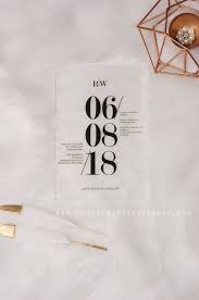 Minimalist Acrylic Wedding Invitations Transparent Wedding Invitations Modern Simple Ws087 Minimalist Wedding Invitations Acrylic Wedding Invitations Spring Wedding Invitations