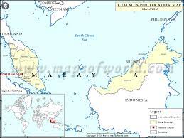 Kuala lumpur from mapcarta, the open map. Where Is Kuala Lumpur Location Of Kuala Lumpur In Malaysiamap