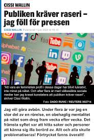 Ett tvådelat fotomontage, till vänster står cissi wallin, en ung kvinna med rött hår och vit pälsjacka mot en vit bakgrund. Lokdynei 9qcum