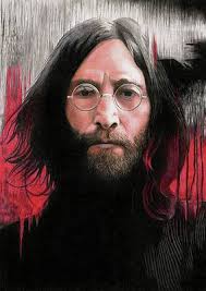 John Lennon Drawings for Sale
