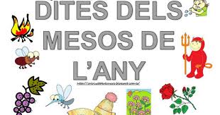 Dites Dels Mesos De L Any Per Penjar Bloc Pdf Asamblea Educacion Infantil Tipos De Texto Fichas