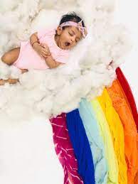 Ideas For Baby Photo Shoot At Home New Born Baby Shoot Easy Rainbow And Clouds Baby Photoshoot Boy Newborn Baby Photoshoot Baby Photoshoot