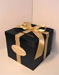Well, there you have it with our creative money gift ideas for holiday and birthday gift giving and more! Wedding Quinceanera Sweet 16 Card Box Black And Gold Gift Card Box Money Box Holder Customize Your Color In 2021 Card Box Wedding Gift Card Boxes Custom Wedding Card Box