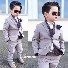 Deck Out Your Little Ones In Kids Ties Pocket Squares And Scarves Boys Wedding Suits Kids Fashion Clothes Kids Dress Boys