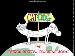 The show premiered in usa on 4 april 1998, and in the uk on 28 september 1998. Catdog Coloring Book Youtube