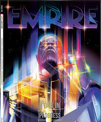 Empire Magazine Thanos Vector Cover Commission On Behance