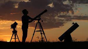 The most common type is the optical telescope, a collection of lenses and/or mirrors that is used to allow the viewer to see distant objects more clearly by magnifying them or to increase the effective brightness. Telescope Experts Astroshop