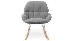 Si vous souhaitez rendre votre fauteuil confortable, suivez nos 10 conseils et idées déco faciles à appliquer. Fauteuil A Bascule Tissu Gris Dodine