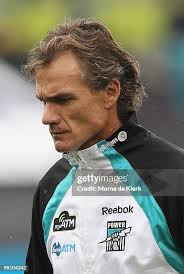 Jay Schultz of the Power and Lachlan Hansen of the Kangaroos... News Photo 