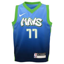 Luka doncic signed a 4 year / $32,467,751 contract with the dallas mavericks, including $32,467,751 guaranteed, and an annual average salary of $8,116,938. Luka Doncic Dallas Mavericks Nike Infant 2019 20 City Edition Replica Jersey Blue