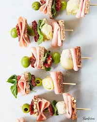 Yes, this can be made vegetarian, simply don't include any meat or fish 50 Easy Finger Foods And Party Appetizers To Serve Purewow