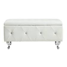 Perfect for storing blankets, toys, shoes and more, our storage benches will keep your room sleek and tidy. Bedroom Benches Bedroom Furniture The Home Depot