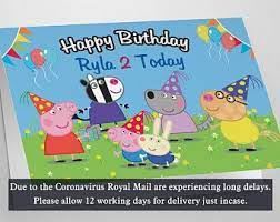Peppa Pig Custom Cupcake Topper Peppa Pig Cupcake Lavagnetta