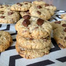 Cookies Aux Flocons D Avoine Flocon Avoine Alimentation Recette Patisserie