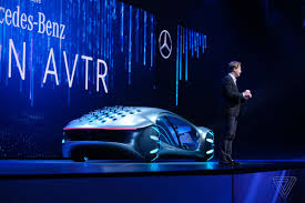 Mercedes Benz Unveils An Avatar Themed Concept Car With Scales The Verge