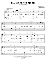 Fly Me To The Moon In Other Words Sheet Music Frank Sinatra Easy Piano In 2020 Piano Sheet Music Letters Trumpet Sheet Music Saxophone Sheet Music