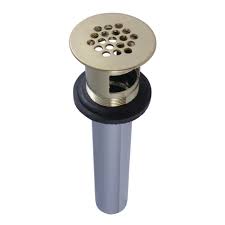 Products.bestreviews.com has been visited by 1m+ users in the past month Kingston Brass Grid Bathroom Sink Drain With Overflow Brushed Brass Hkb5007 The Home Depot
