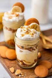 Banana pudding with sour cream and cool whip. My Favorite Banana Pudding Baking Mischief